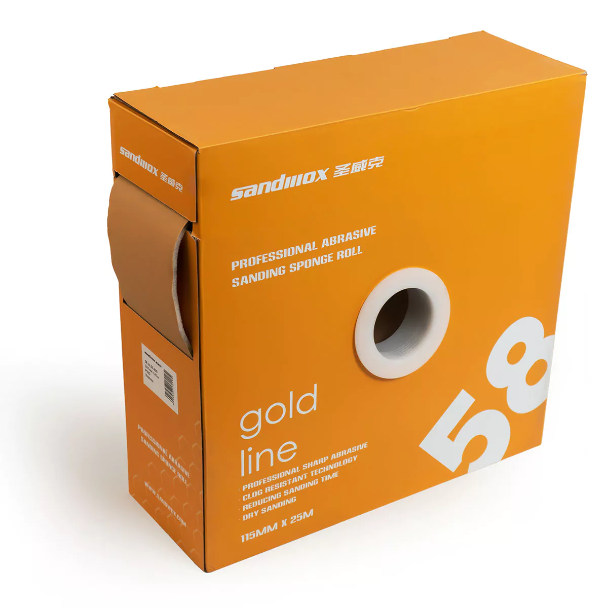 Шлифовальный материал Sandwox 58 Gold Line 115 мм х 125 мм оптом
