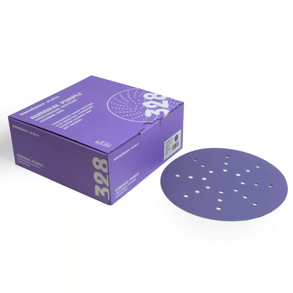 Шлифовальный диск 225 мм Sandwox 328 Purple Line (P60-P240)
