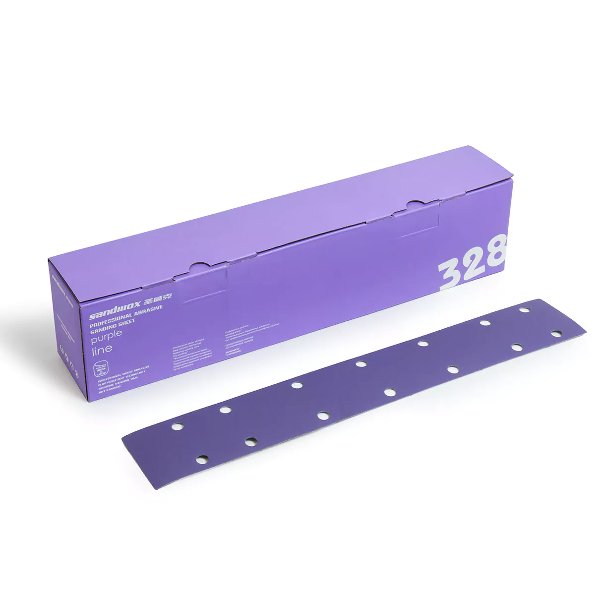 Шлифовальные полоски Sandwox 328 Purple Line 70 мм х 420 мм оптом