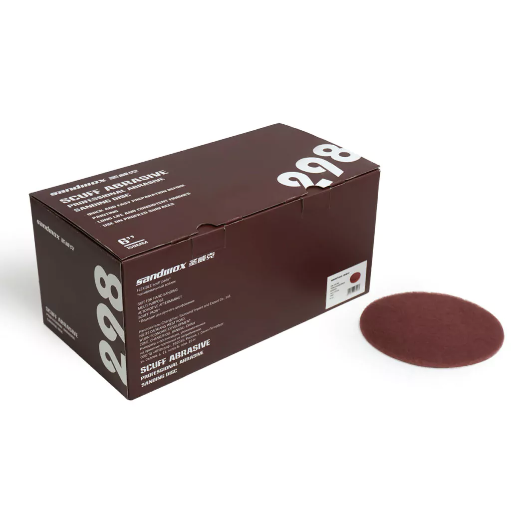 Шлифовальный диск 150 мм Sandwox 298 Premium Scuff P360